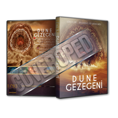 Dune Gezegeni - Planet Dune - 2021 Türkçe Dvd Cover Tasarımı
